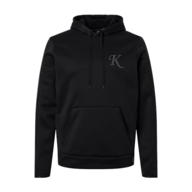 Men's Under Armour Fleece Pro Hooded Sweatshirt - Black