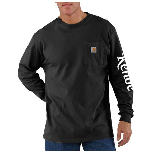 Carhartt Pocket Long Sleeve Tee - Black