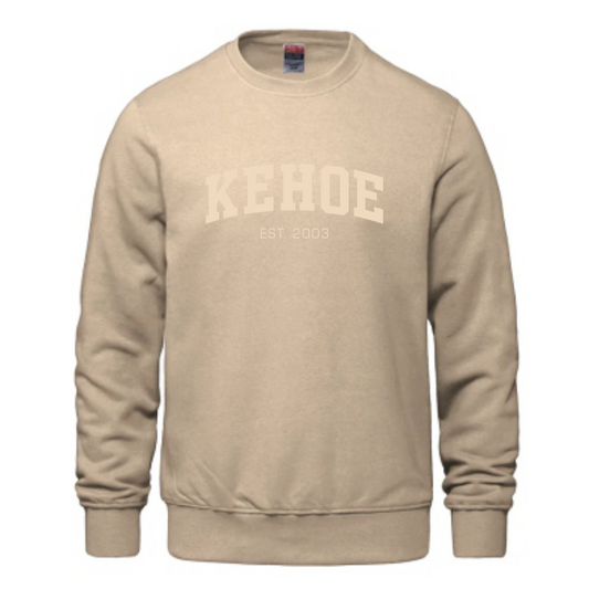 Adult Crewneck Sweatshirt - Sand