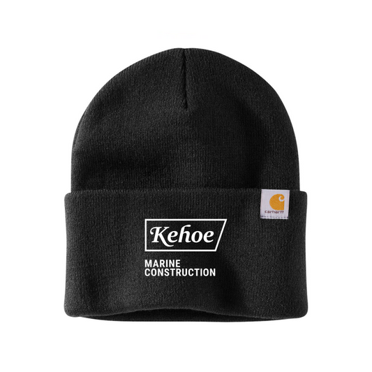 Carhartt Mens Knit Cuffed Beanie - Black